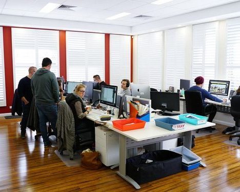 The Icon Visual Marketing team at work